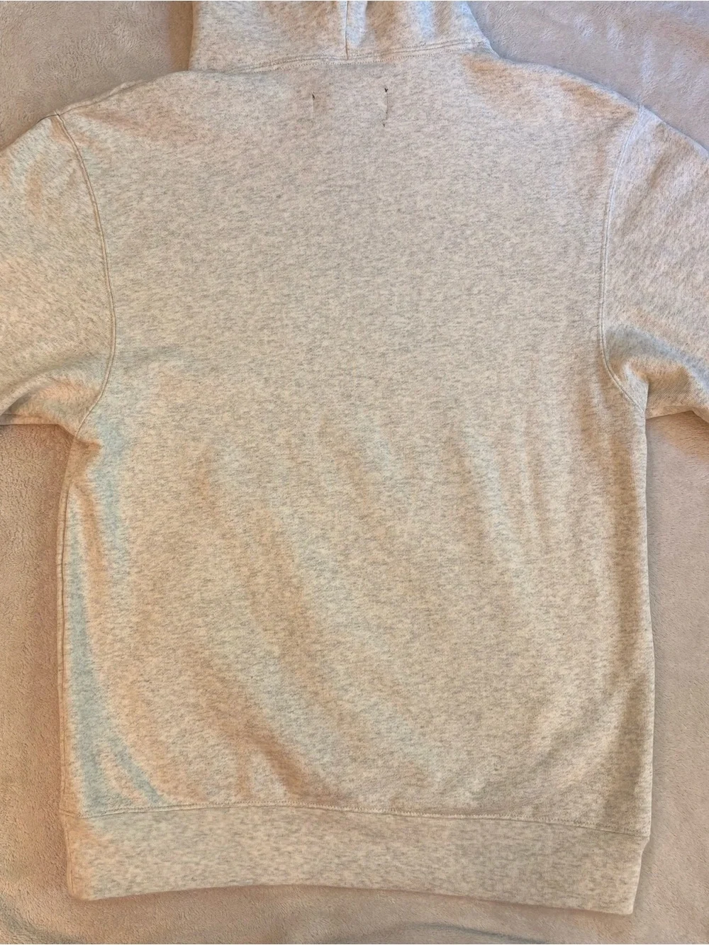 Air Jordan Men's Flight Off-White Iatleal Hoodie with Jumpman Patch Sz M NWOT